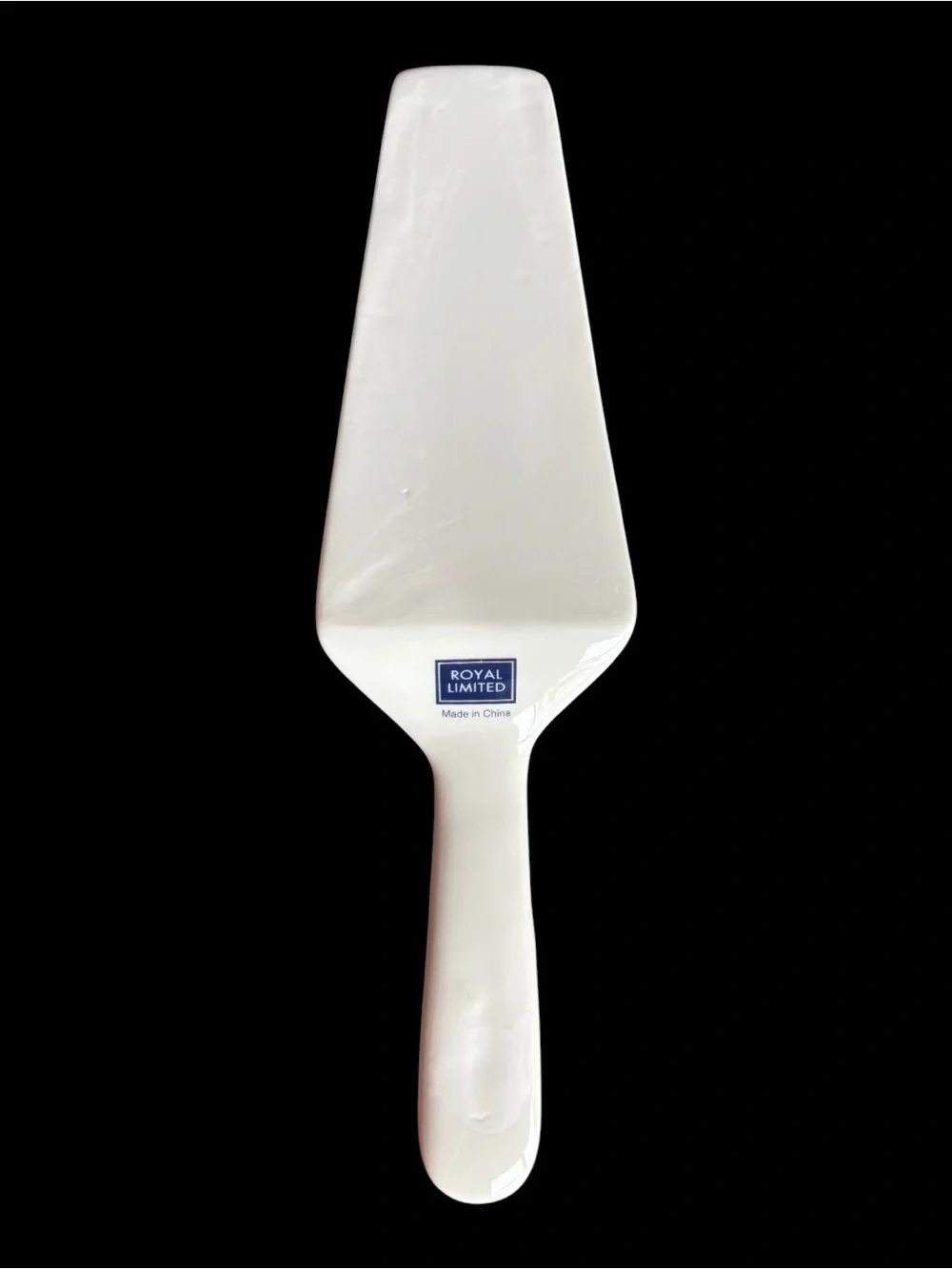 Vintage Royal Limited Porcelain Rose Cake Server, Elegant White Wedding Decor